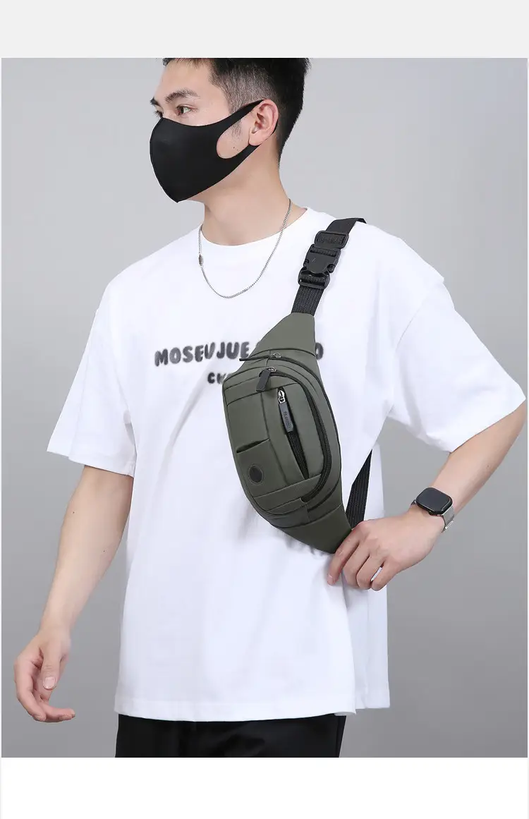 Men's Multi-Layer Waist Bag with 4 Attachments — feature 13