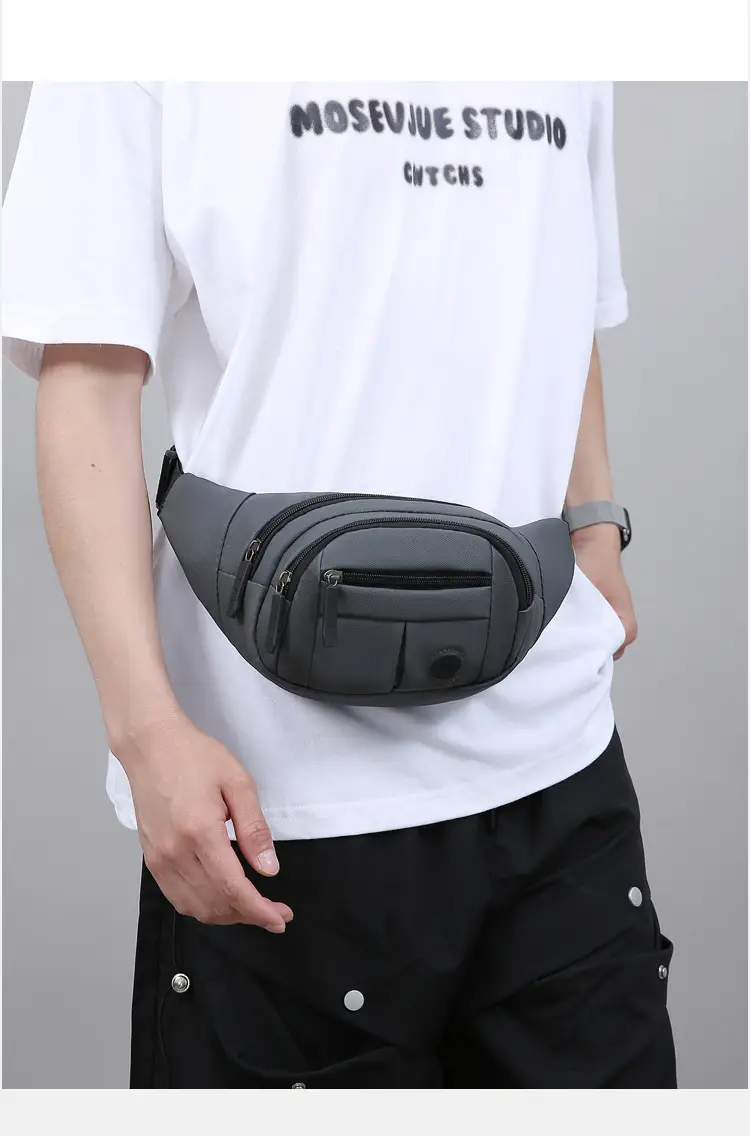 Men's Multi-Layer Waist Bag with 4 Attachments — feature 15