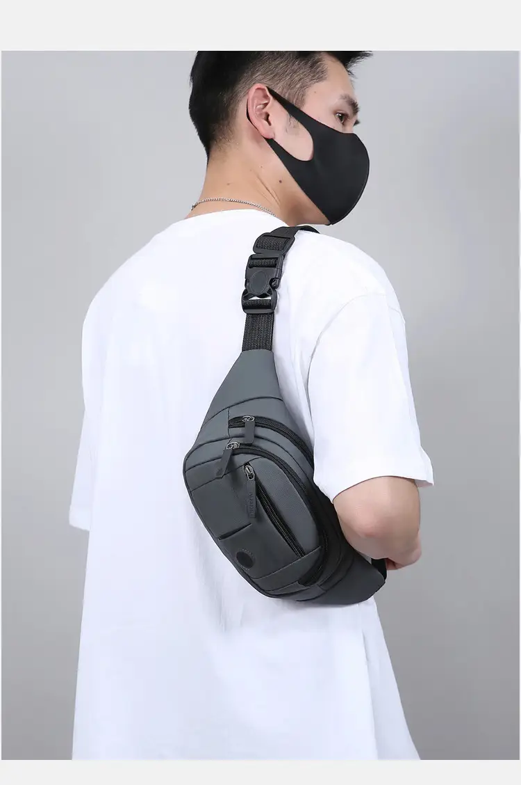 Men's Multi-Layer Waist Bag with 4 Attachments — feature 16