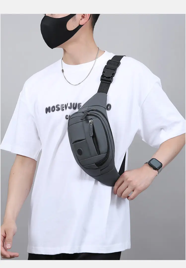 Men's Multi-Layer Waist Bag with 4 Attachments — feature 17