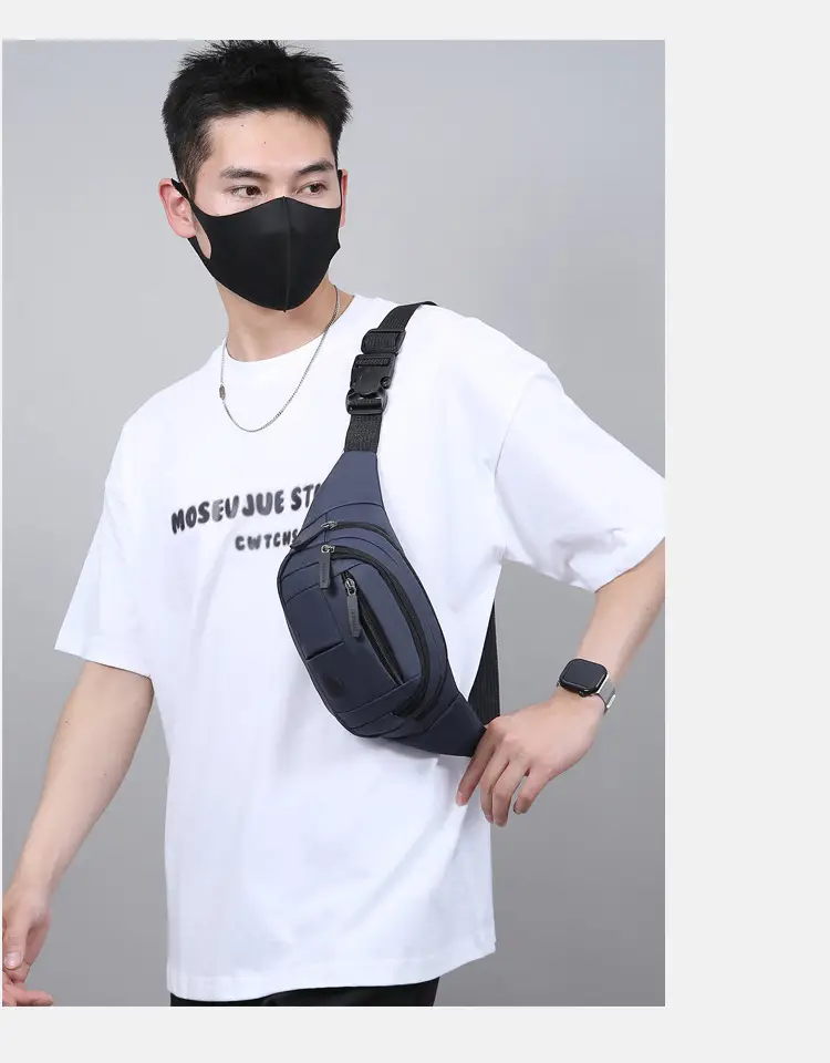 Men's Multi-Layer Waist Bag with 4 Attachments — feature 20