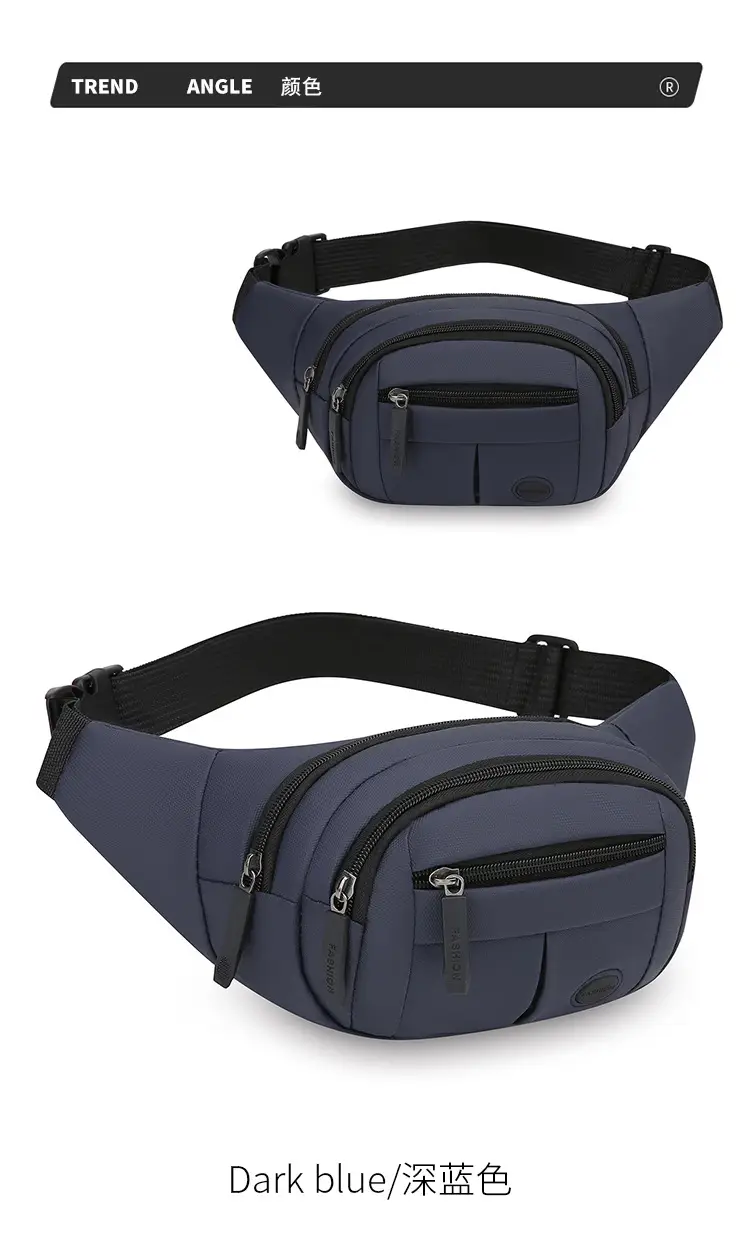 Men's Multi-Layer Waist Bag with 4 Attachments — feature 22