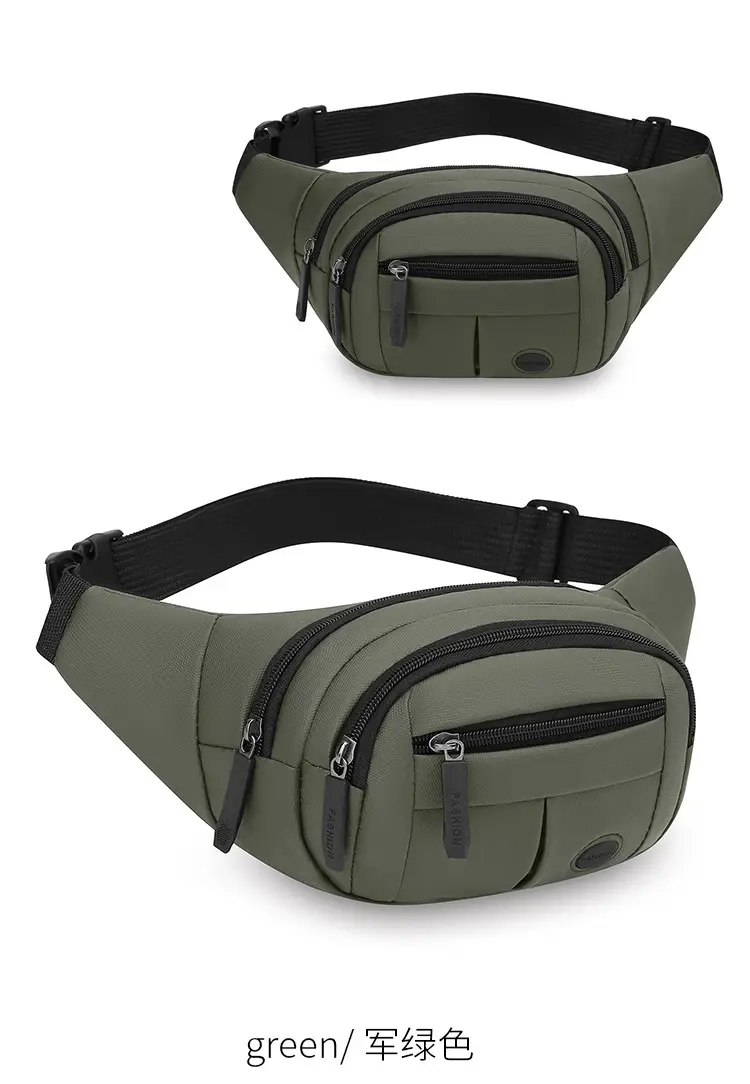 Men's Multi-Layer Waist Bag with 4 Attachments — feature 23
