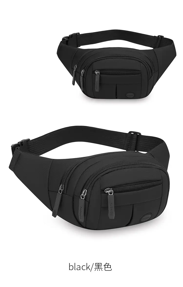 Men's Multi-Layer Waist Bag with 4 Attachments — feature 24