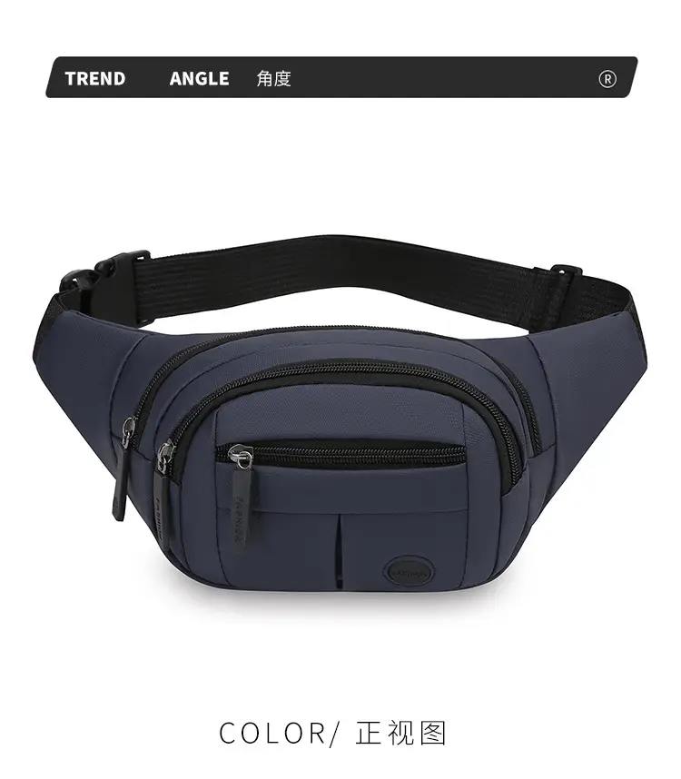 Men's Multi-Layer Waist Bag with 4 Attachments — feature 26