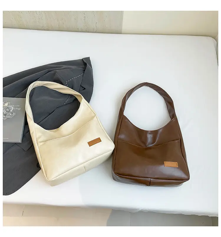 Red Leather Shoulder Bag for Women Large Capacity — feature 30