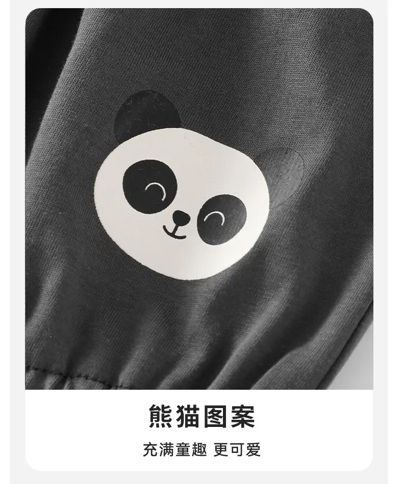 Kids Cotton Vest Shorts Set with Cute Face Design — feature 9