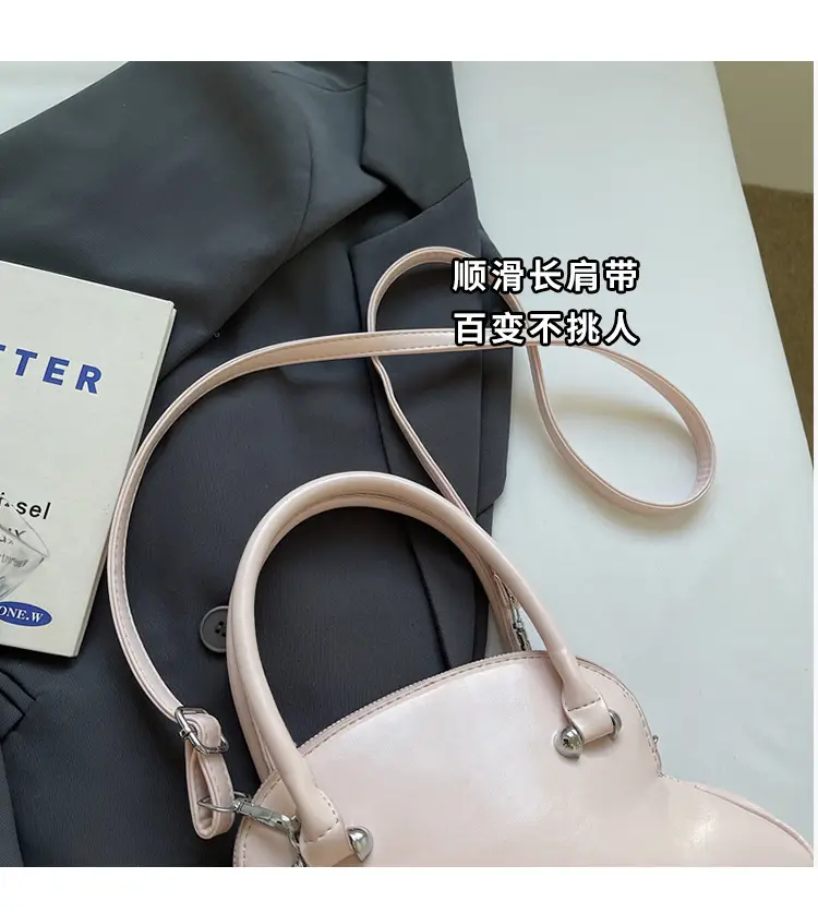 Black Shell Shoulder Crossbody Bag Women Spring Summer 2025 — feature 3