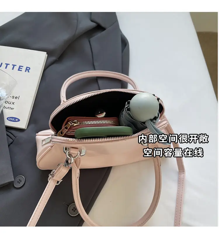 Black Shell Shoulder Crossbody Bag Women Spring Summer 2025 — feature 8