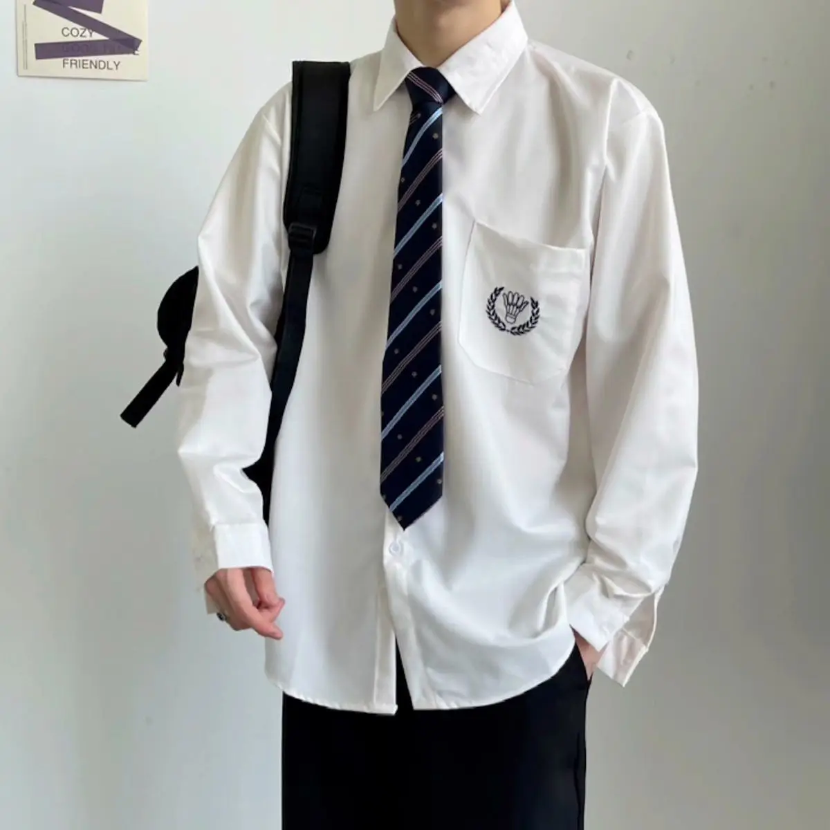 Dark Blue British Style Boys Suit for School & Sports — feature 31