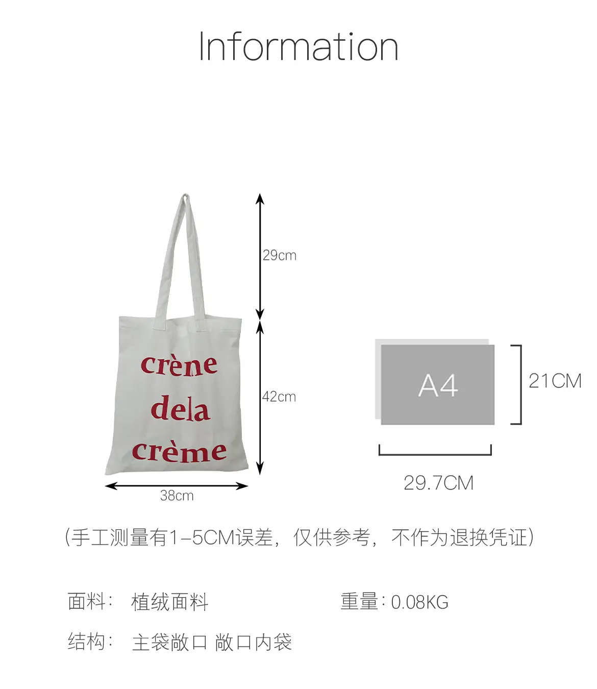 Thieves out of film canvas bag for women summer shoulder bag — feature 3