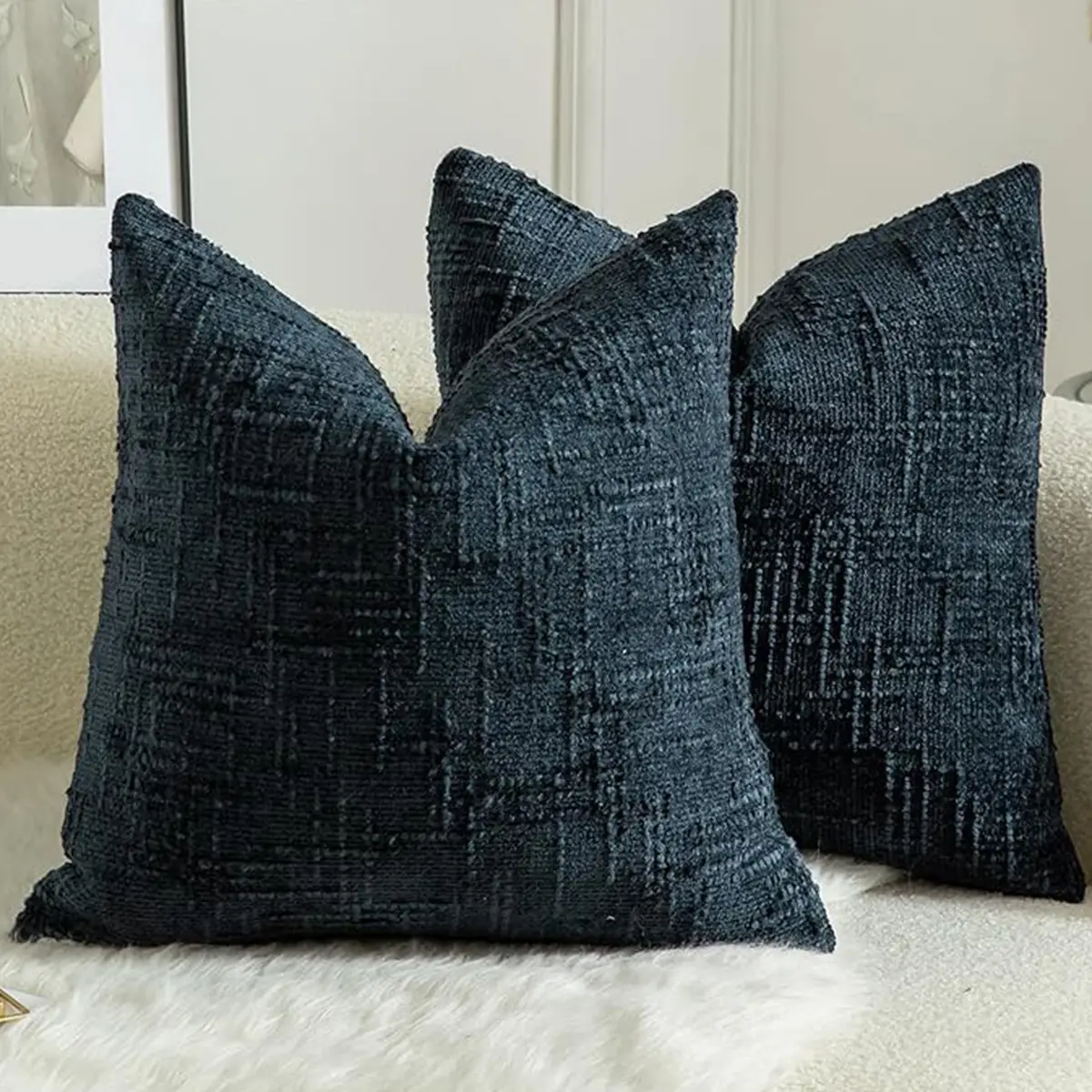 Cross-Border Bamboo Chenille Throw Pillow Covers for Living Room - Image 10