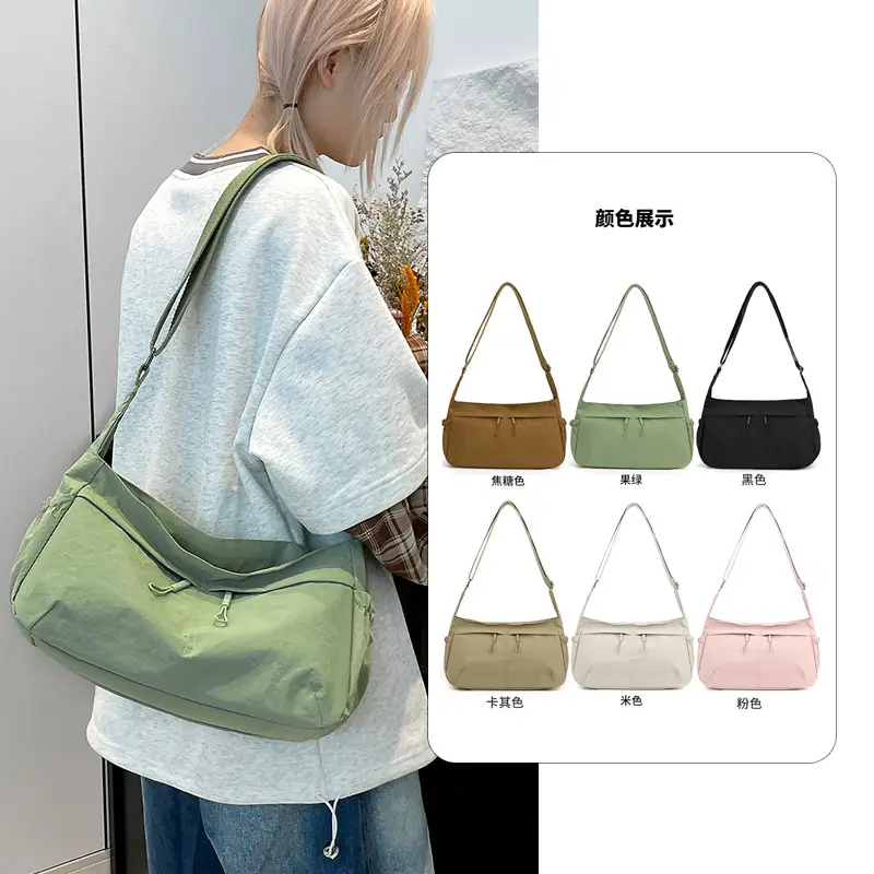 Women's Waterproof Crossbody Bag Green All Colors - Image 7