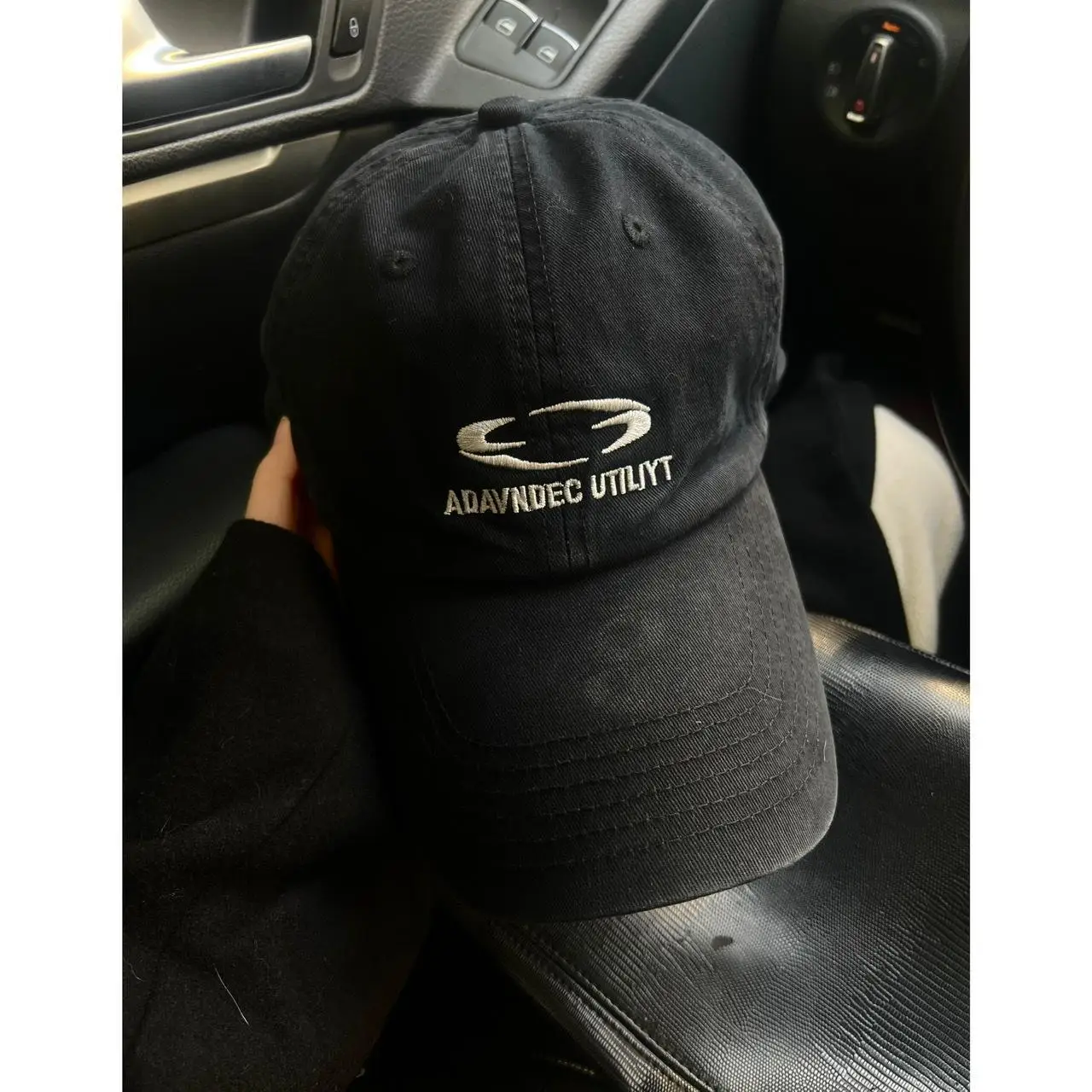 Niche Dark Hooded Cap with Extended Brim for Women - Image 10