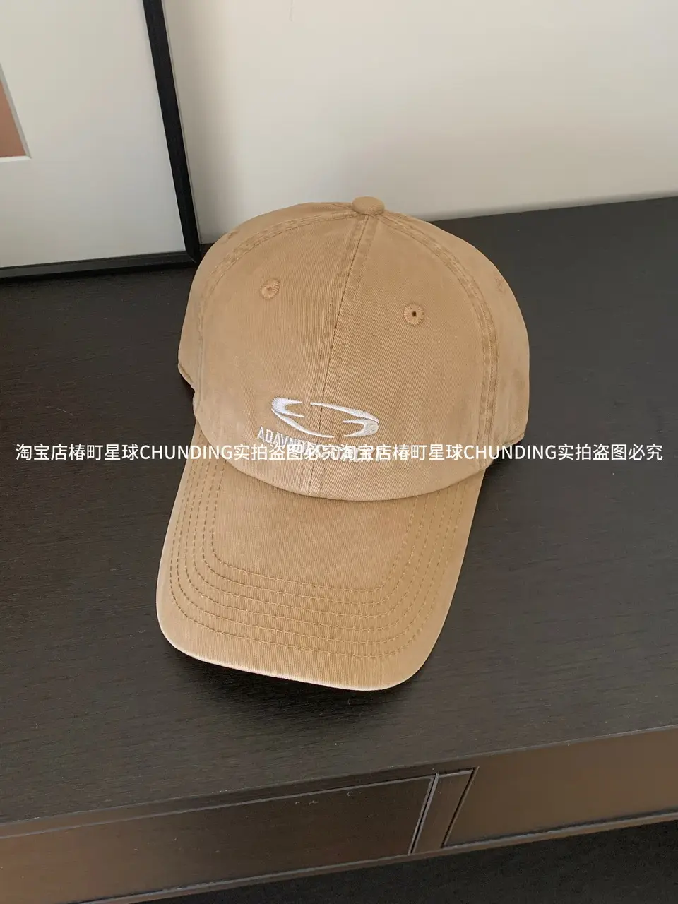 Niche Dark Hooded Cap with Extended Brim for Women - Image 4