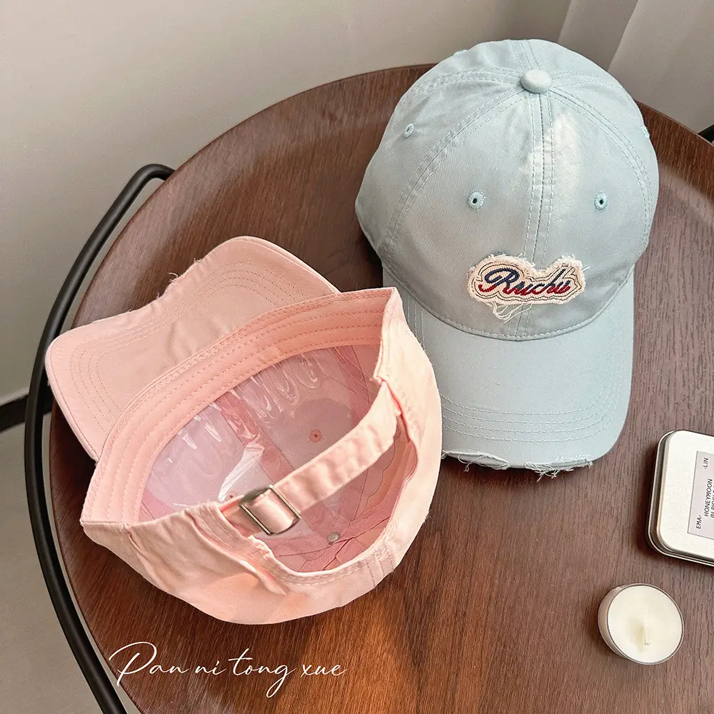 White Beechtree Baseball Cap for Boys Girls Casual All-match - Image 13