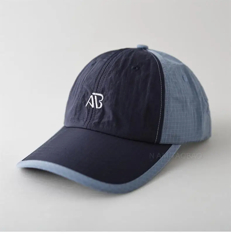 Men Green Baseball Cap with Logo, Quick-Drying, Summer Wear — feature 4