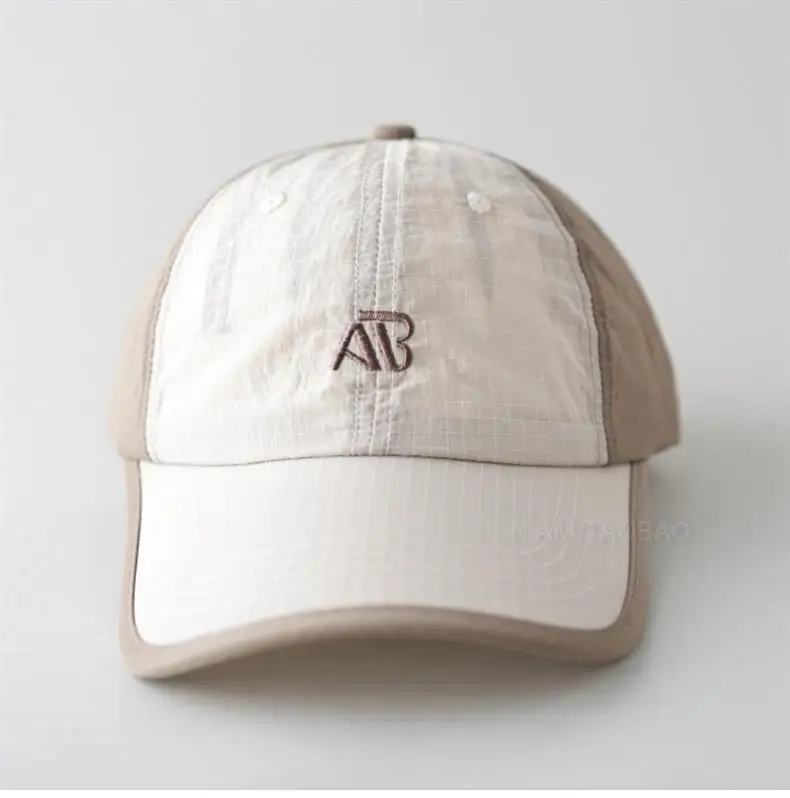 Men Green Baseball Cap with Logo, Quick-Drying, Summer Wear — feature 6