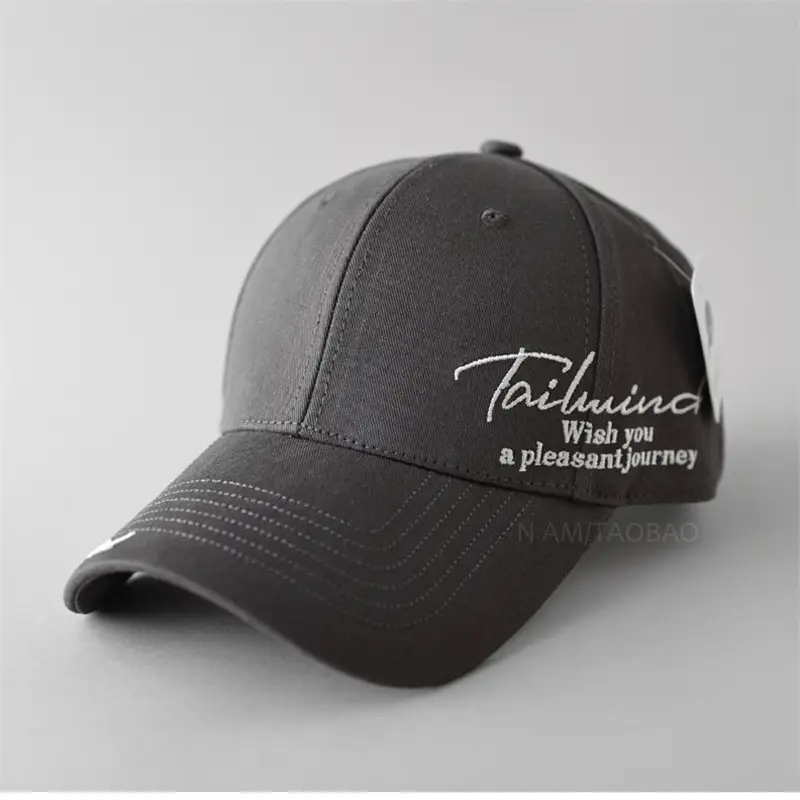 White Side Letter Embroidered Baseball Cap for Men Women - Image 14