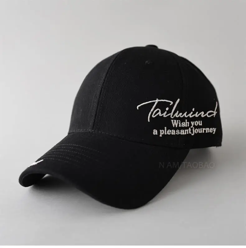 White Side Letter Embroidered Baseball Cap for Men Women — feature 1