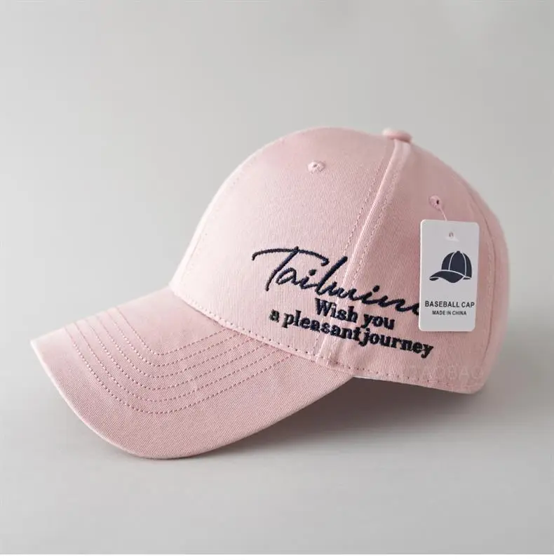 White Side Letter Embroidered Baseball Cap for Men Women — feature 13