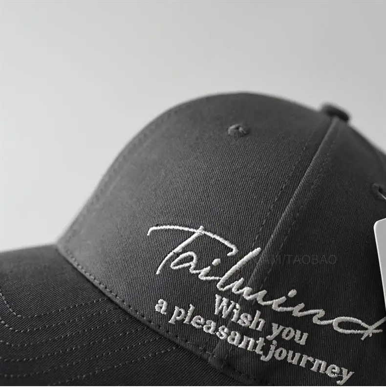 White Side Letter Embroidered Baseball Cap for Men Women — feature 15