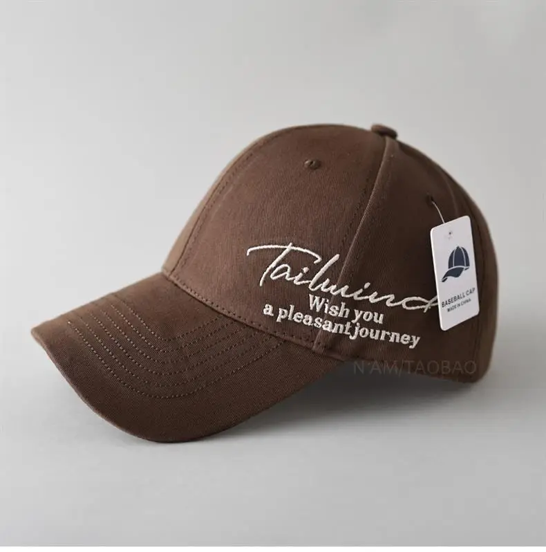 White Side Letter Embroidered Baseball Cap for Men Women — feature 17
