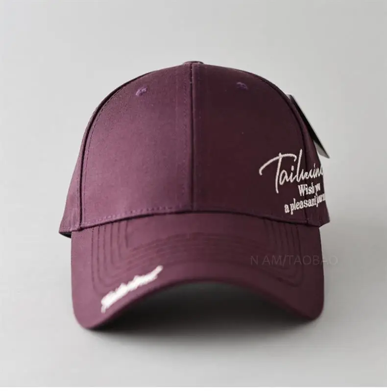 White Side Letter Embroidered Baseball Cap for Men Women — feature 20