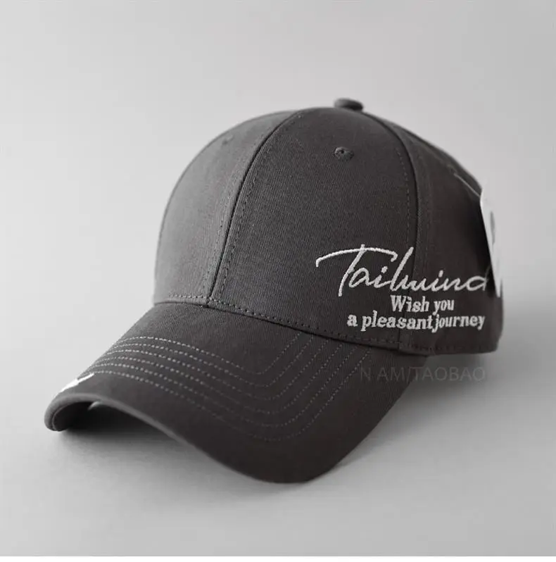 White Side Letter Embroidered Baseball Cap for Men Women — feature 5