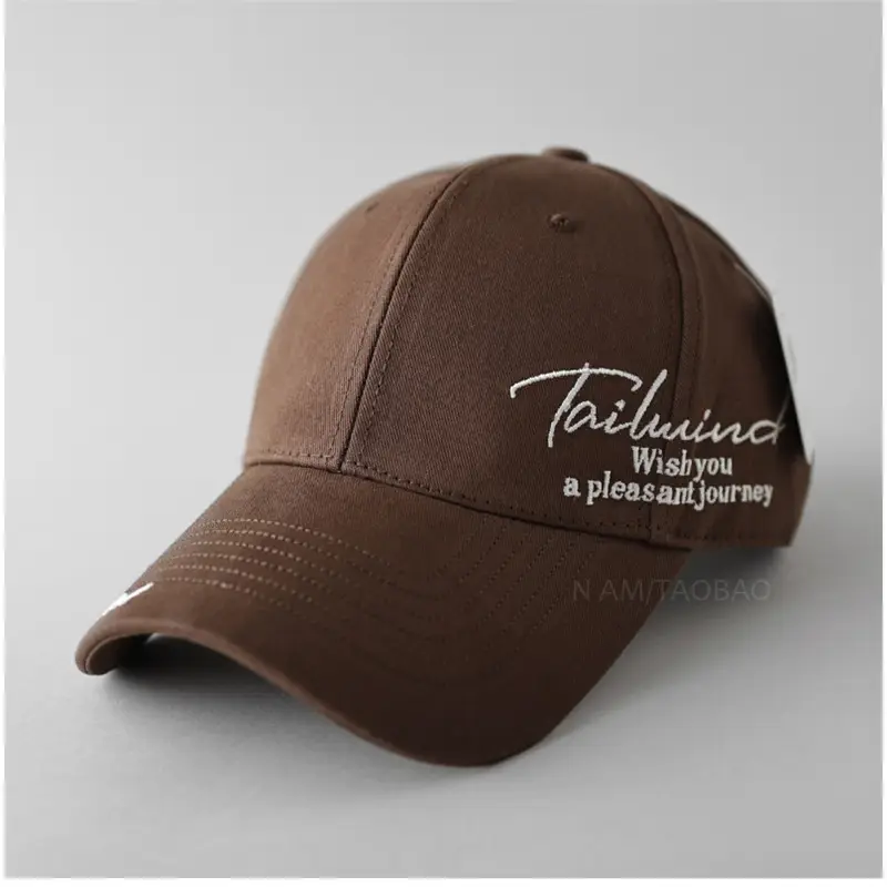 White Side Letter Embroidered Baseball Cap for Men Women - Image 4