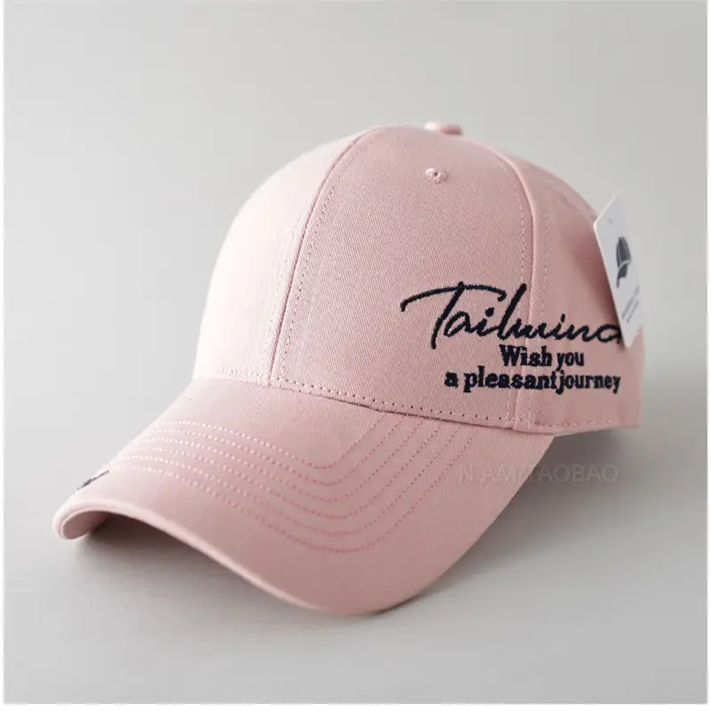 White Side Letter Embroidered Baseball Cap for Men Women - Image 6