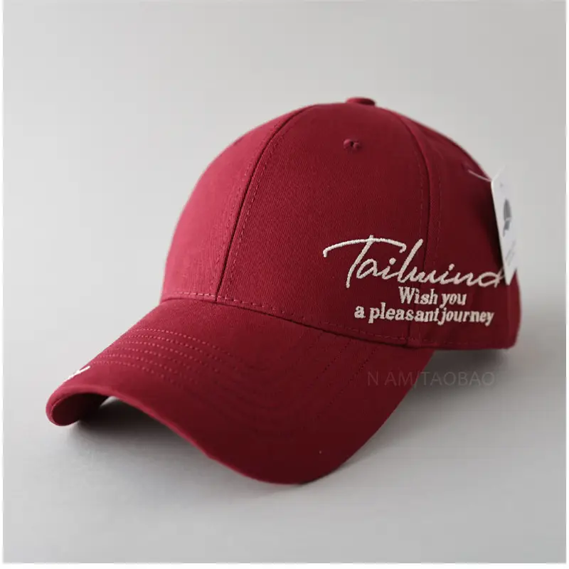 White Side Letter Embroidered Baseball Cap for Men Women - Image 7