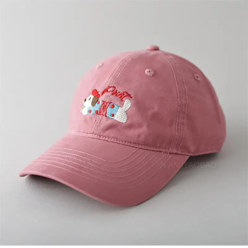 Women Cartoon Cap Pink Baseball - Image 6