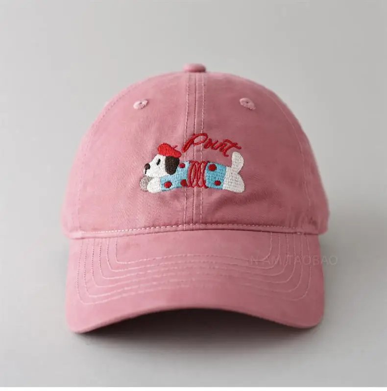 Women Cartoon Cap Pink Baseball — feature 11