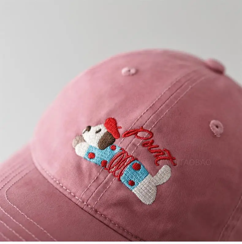 Women Cartoon Cap Pink Baseball — feature 13