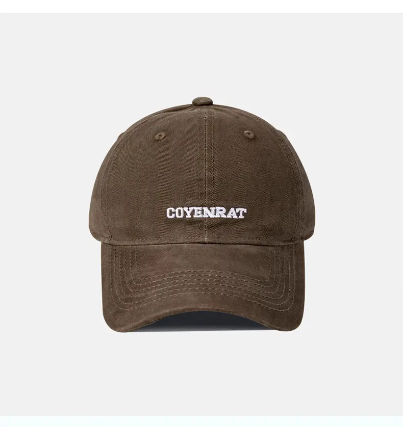 Women Baseball Cap with Sunscreen & Embroidered Letter — feature 13