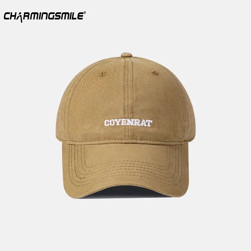 Women Baseball Cap with Sunscreen & Embroidered Letter - Image 2