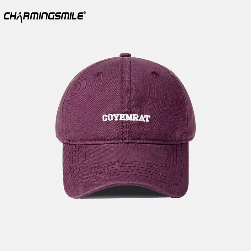 Women Baseball Cap with Sunscreen & Embroidered Letter - Image 3