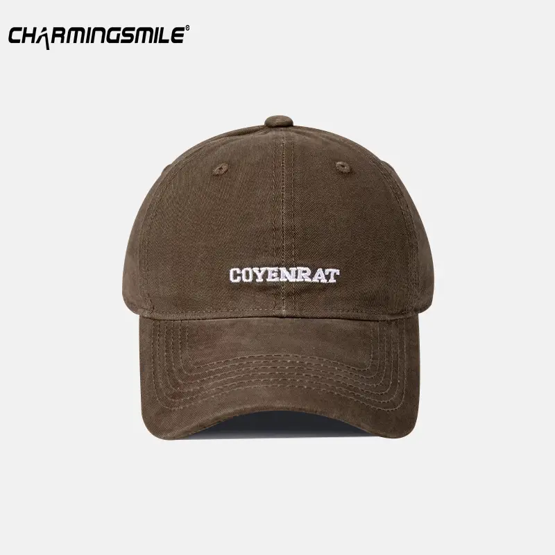 Women Baseball Cap with Sunscreen & Embroidered Letter - Image 4