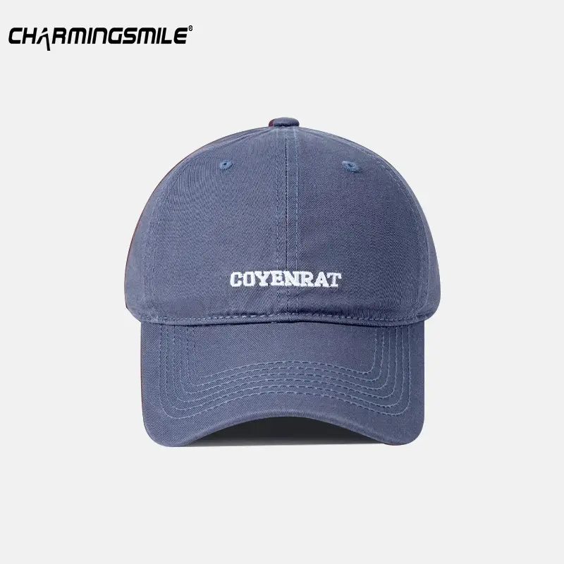 Women Baseball Cap with Sunscreen & Embroidered Letter - Image 5