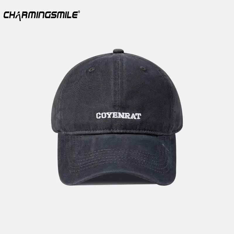 Women Baseball Cap with Sunscreen & Embroidered Letter - Image 6