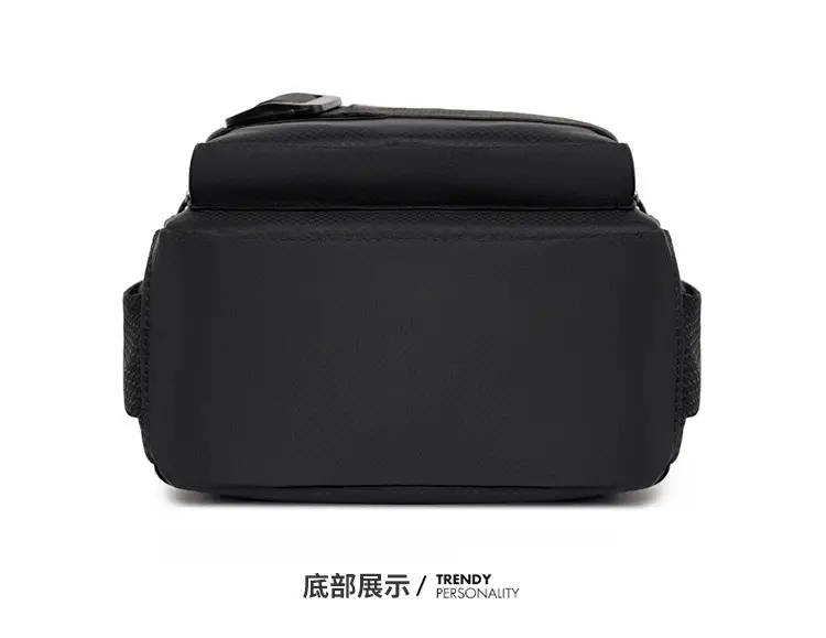 Men's Large Black Travel Chest Bag 24H Transit — feature 34