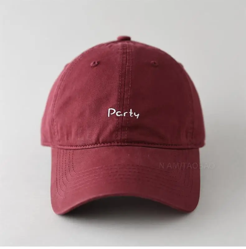 Black Embroidered Baseball Cap for Men Women Casual Sunshade — feature 11