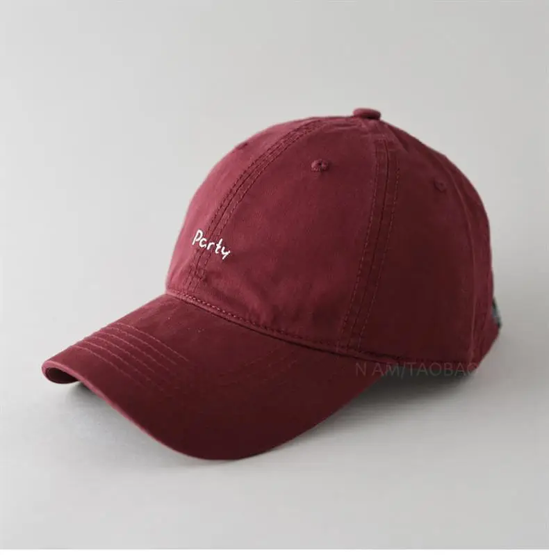 Black Embroidered Baseball Cap for Men Women Casual Sunshade — feature 12