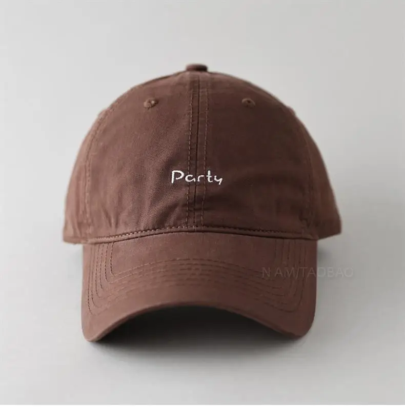 Black Embroidered Baseball Cap for Men Women Casual Sunshade — feature 13
