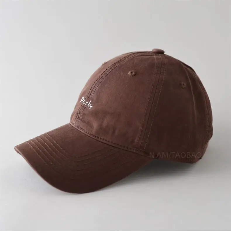 Black Embroidered Baseball Cap for Men Women Casual Sunshade — feature 14
