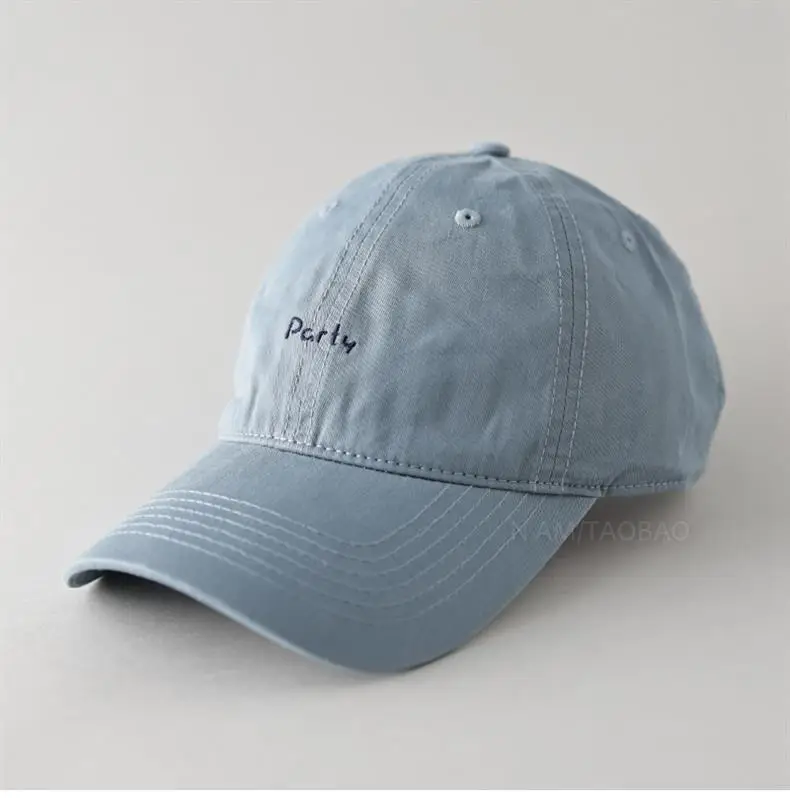 Black Embroidered Baseball Cap for Men Women Casual Sunshade — feature 2