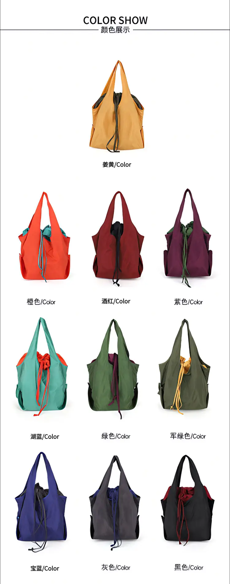 Large Capacity Handheld Storage Bags with Logo Customization — feature 3