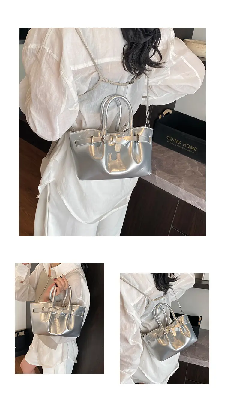 Korean Style Beige Leather Bucket Bag 2025 — feature 12