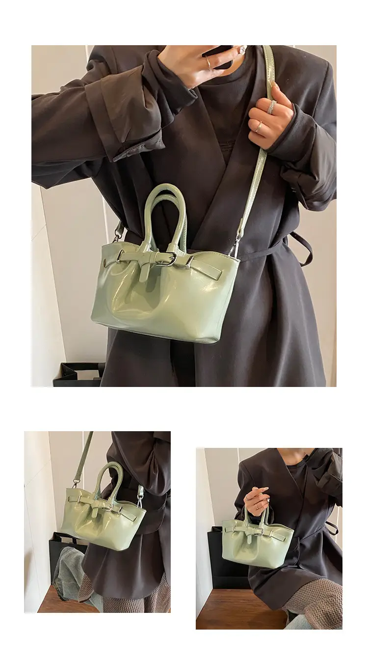 Korean Style Beige Leather Bucket Bag 2025 — feature 16